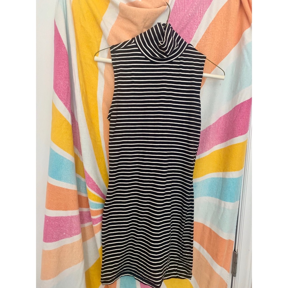 F21 Striped Bodycon Minidress